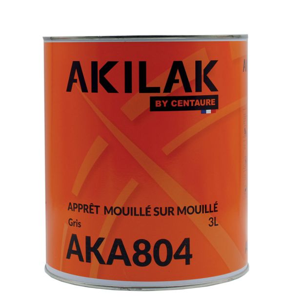 Apprêt mouillé sur mouillé gris