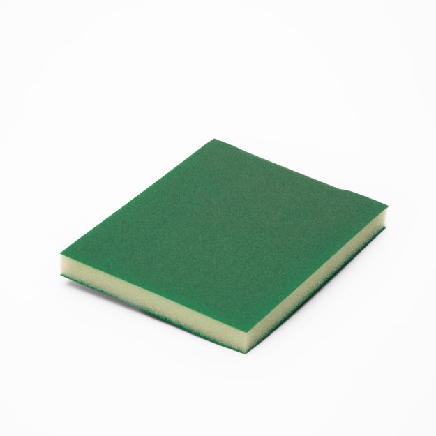 éponge abrasive vert