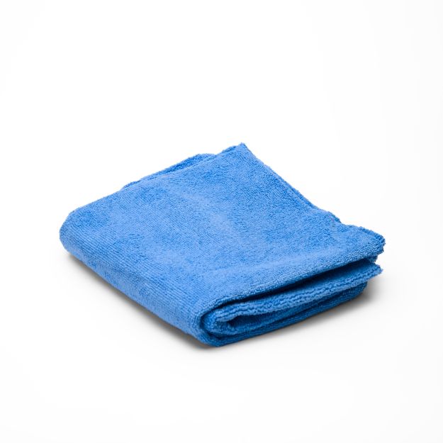 Chiffons microfibres - bleu