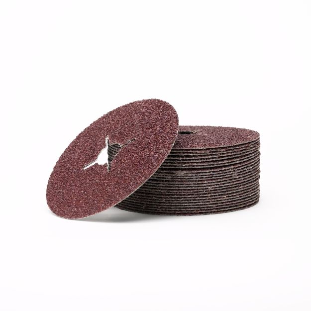Disques fibre corindon diamètre 115 mm - p80